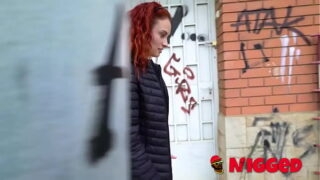 A vagabond get seduced by readhair Hot babe Ariel Ortiz