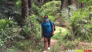 University Girl Missed Her Way To The Forest And Got Fucked By Two Bike Men
